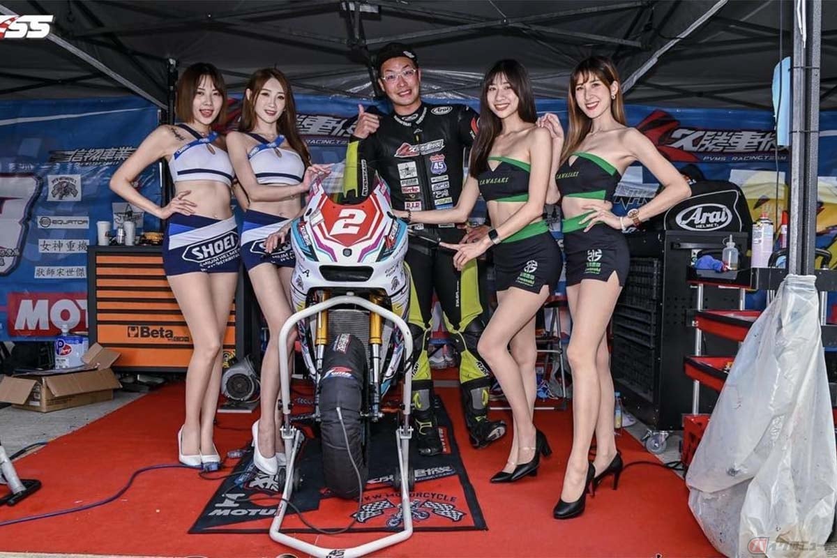 モータースポーツ総合エンターテイナーの濱原颯道選手