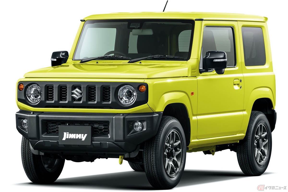 スズキ 新型「ジムニー XC」キネティックイエロー