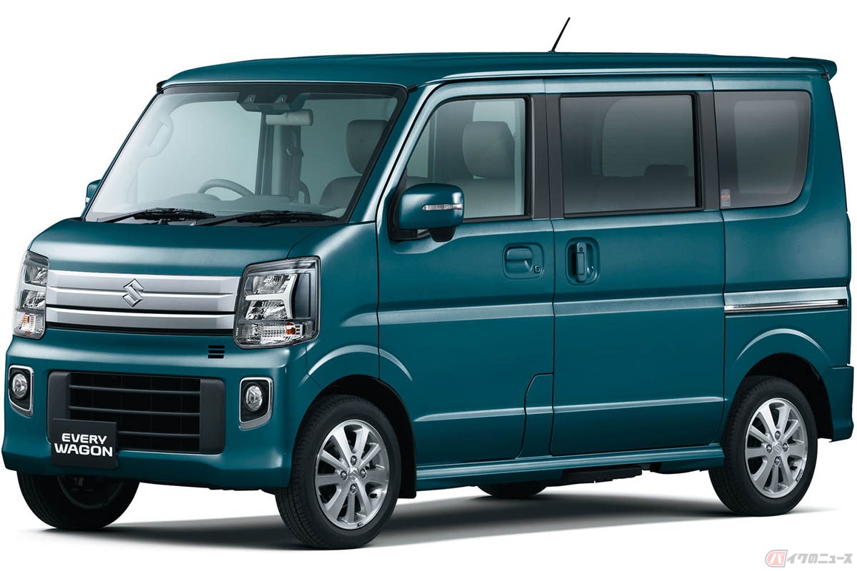 スズキが新型「エブリイ」、「エブリイワゴン」、「エブリイ 車いす