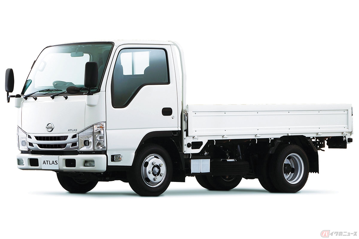 日産が発表した新型「アトラス（F25型）」4WD 2tクラス