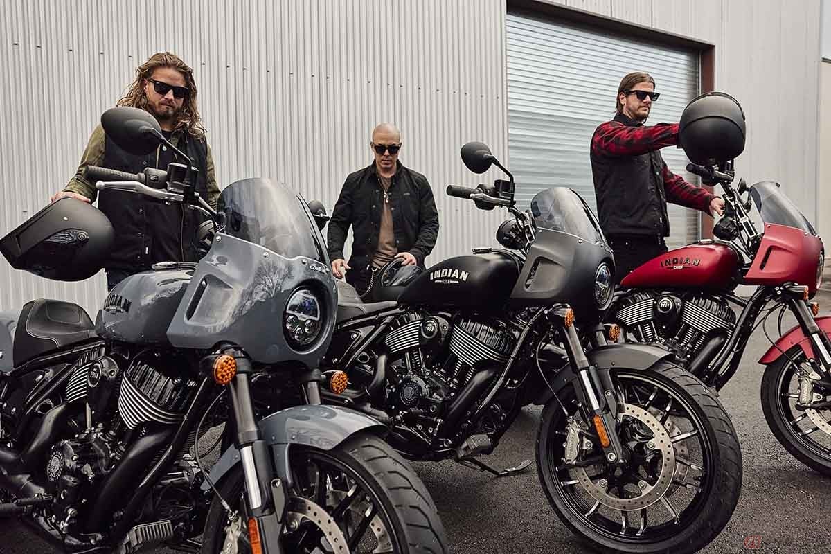インディアンモーターサイクルのパフォーマンスクルーザー新型「スポーツチーフ」