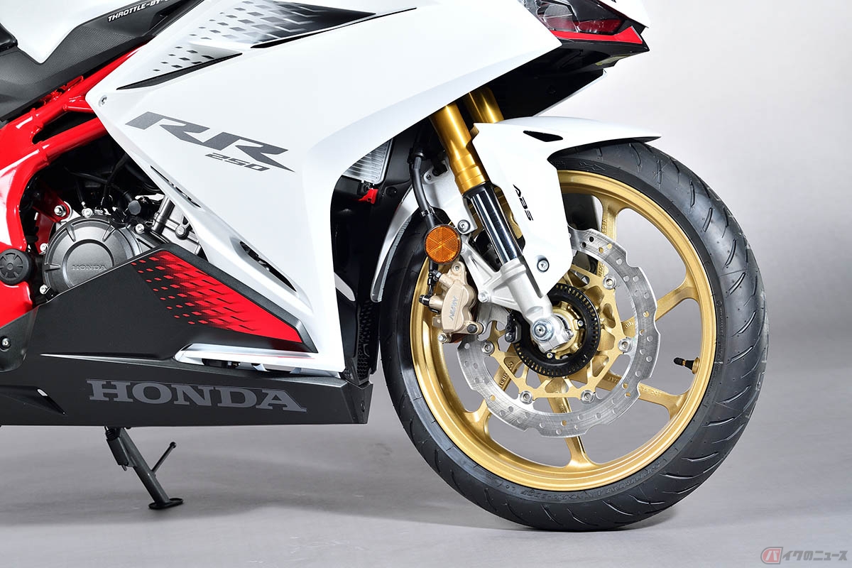 倒立フォークが採用されたホンダ「CBR250RR」
