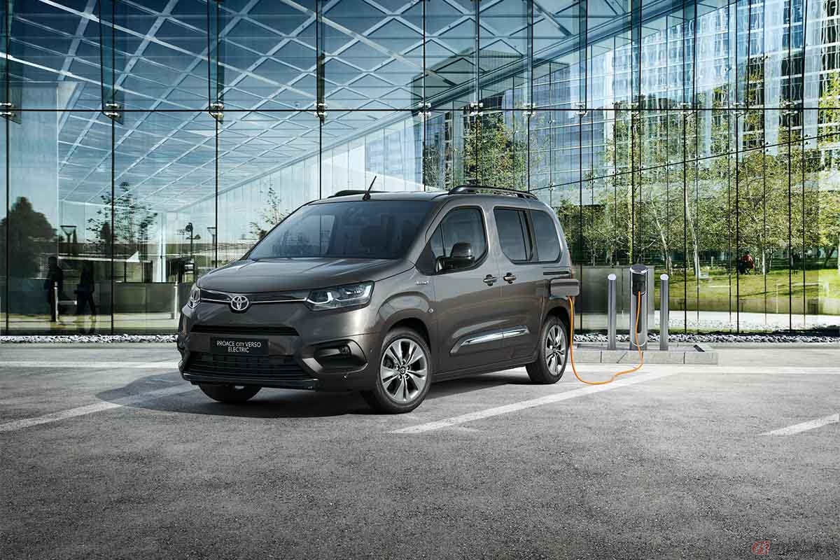 トヨタ新型「プロエース シティ Verso EV」