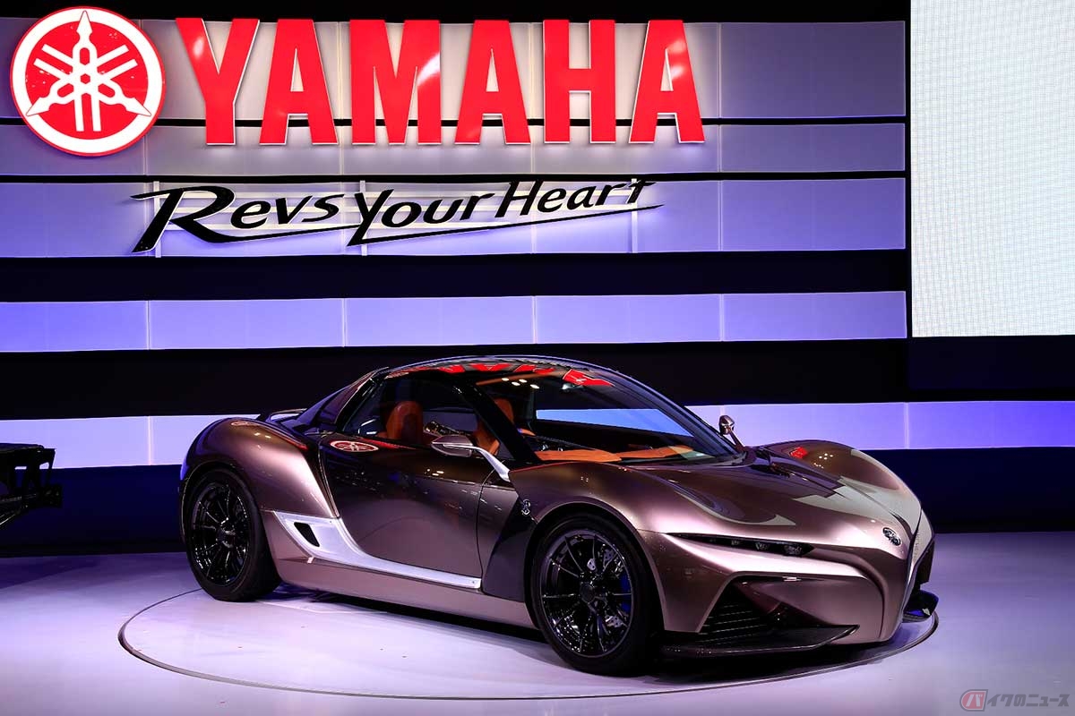 ヤマハ発動機のデザインコンセプトカー「SPORTS RIDE CONCEPT」（2015年）第44回東京モーターショー出展