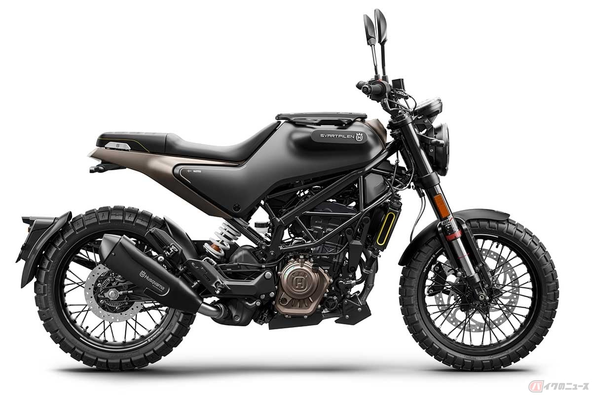 ハスクバーナ・モーターサイクルズ「SVARTPILEN 125」(2023年発売モデル)※写真は欧州仕様車