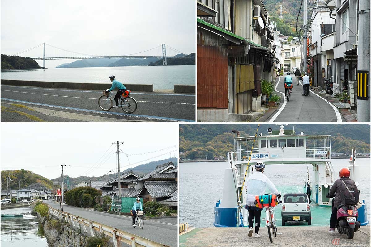 日本の風景にも馴染む「アプレ」のツーリング車は、「ゆっくりと快適に旅するための自転車」