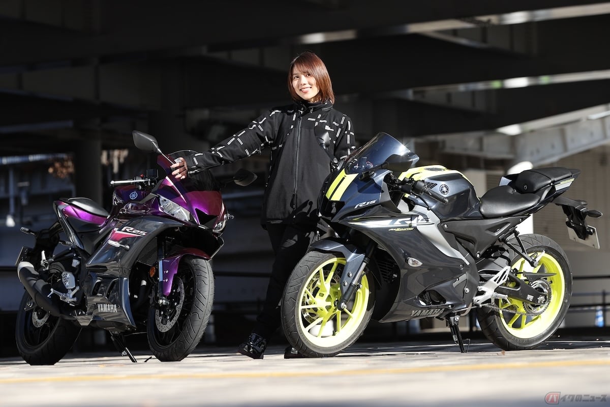 ヤマハのYZF-Rシリーズ『YZF-R25』と『YZF-R15』を比べてみた