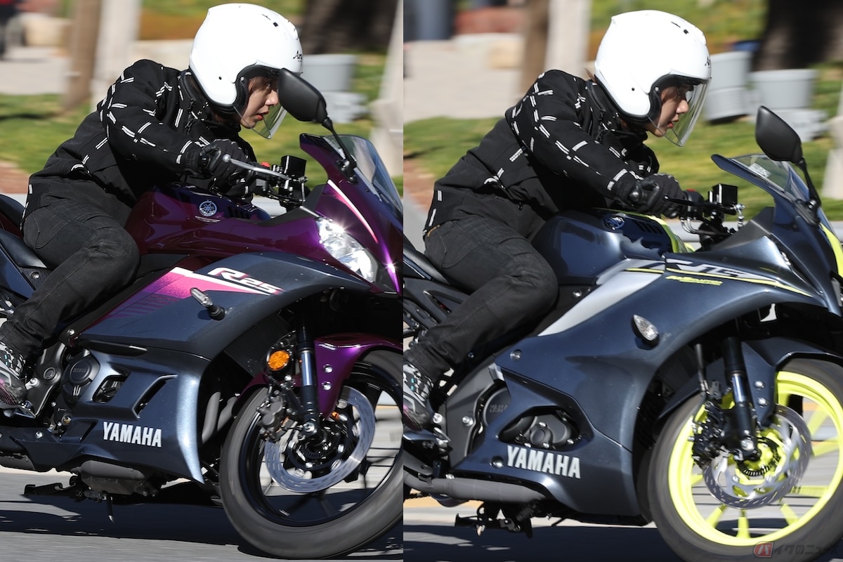 どちらも体がパズルを組み合わせるように、すっぽりとバイクの形にハマっている感覚がある