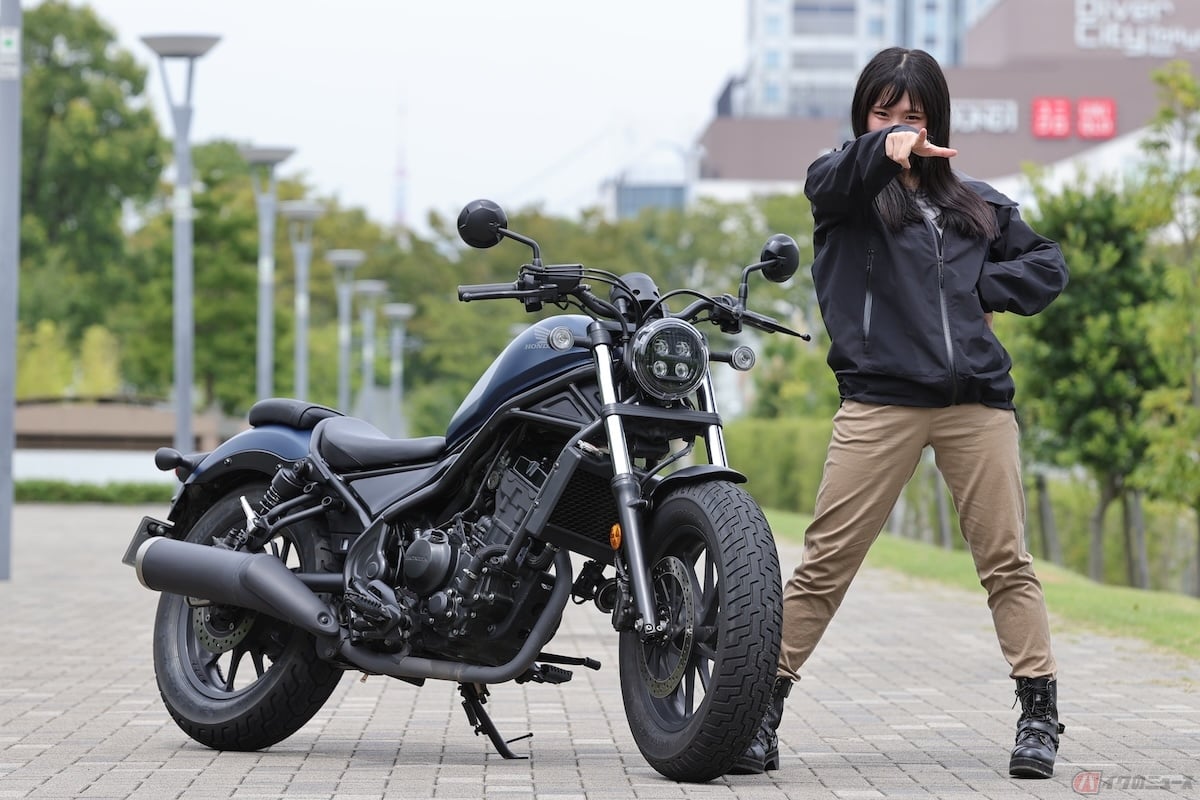 ホンダの250ccクルーザー「レブル250」「レブル250 Sエディション」