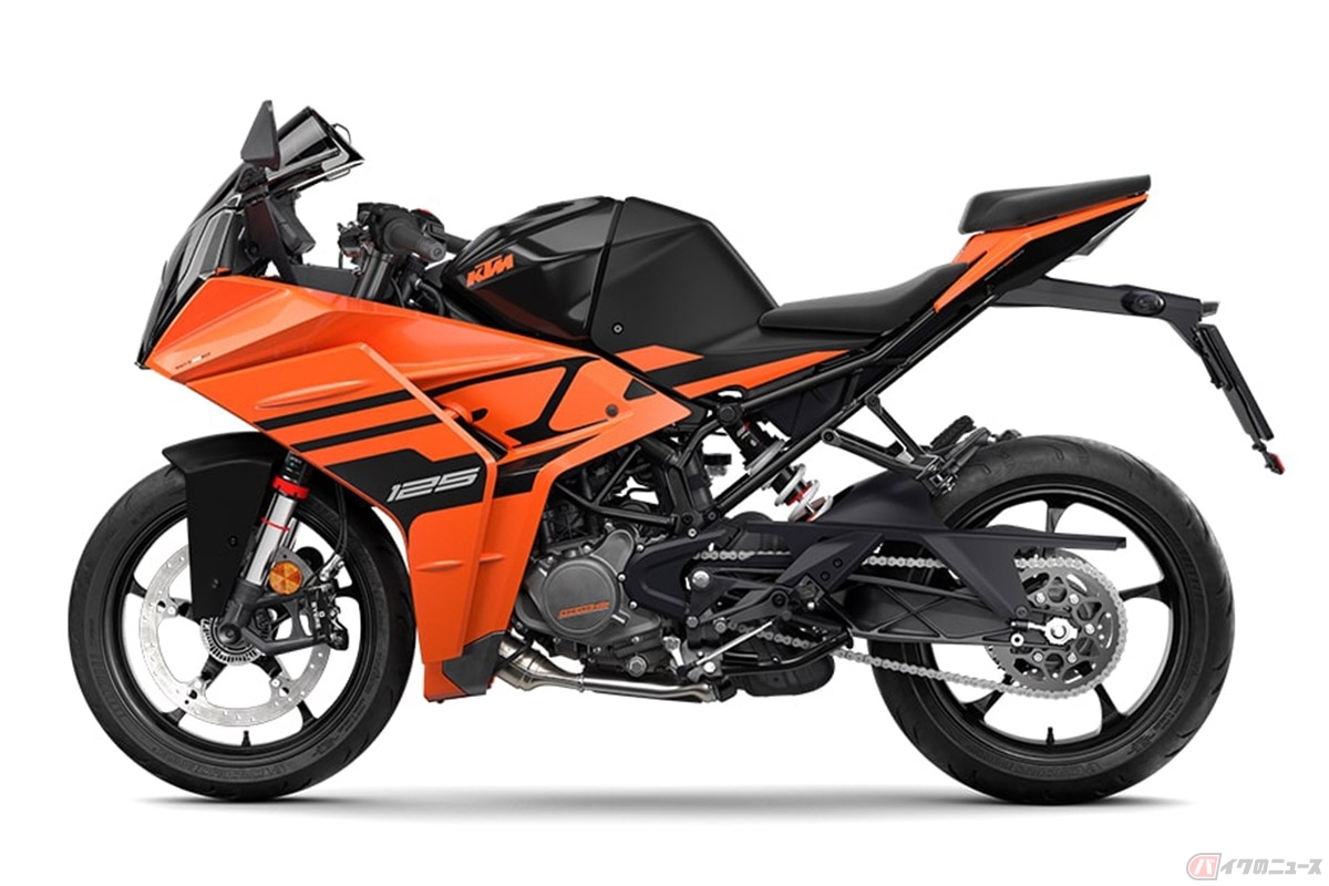 KTM「RC125」2024年モデル