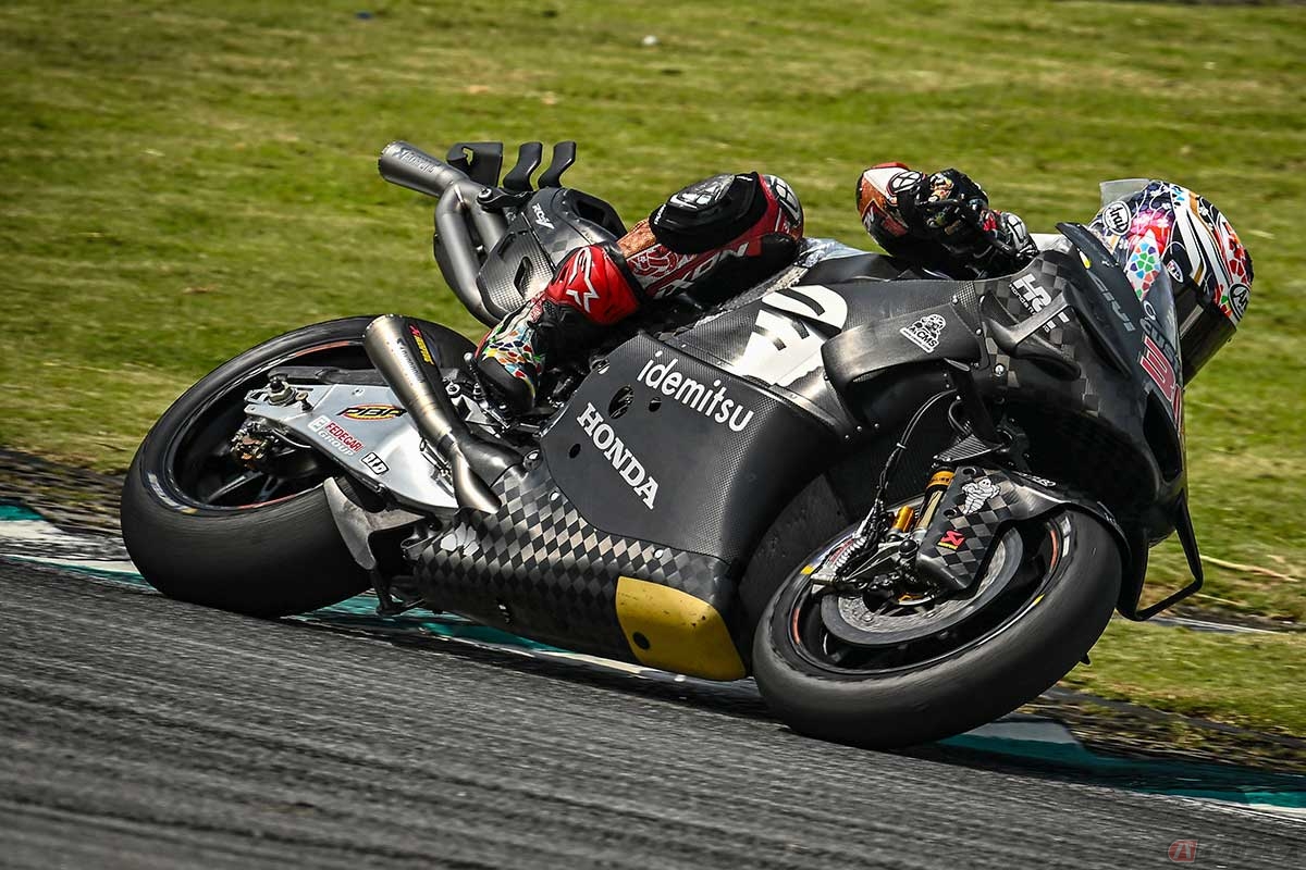 新しいエンジン、エアロなど含めテストを実施し、3日目は13番手