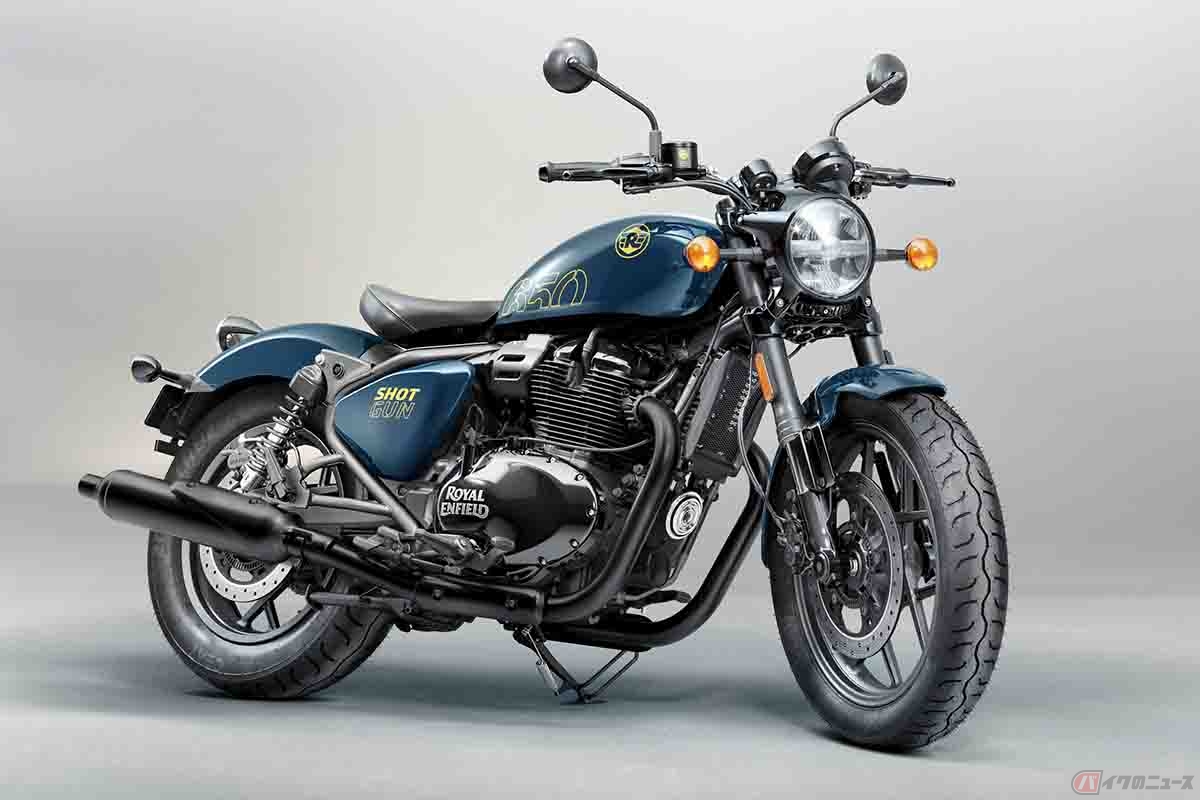 ロイヤルエンフィールドの最新モデル「ショットガン650」
