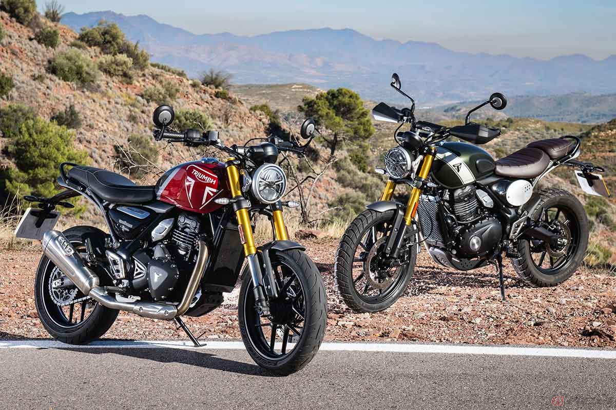 トライアンフはインドのバジャージと2020年にグローバルパートナーシップを結びました。それがいよいよ形になり走り出します