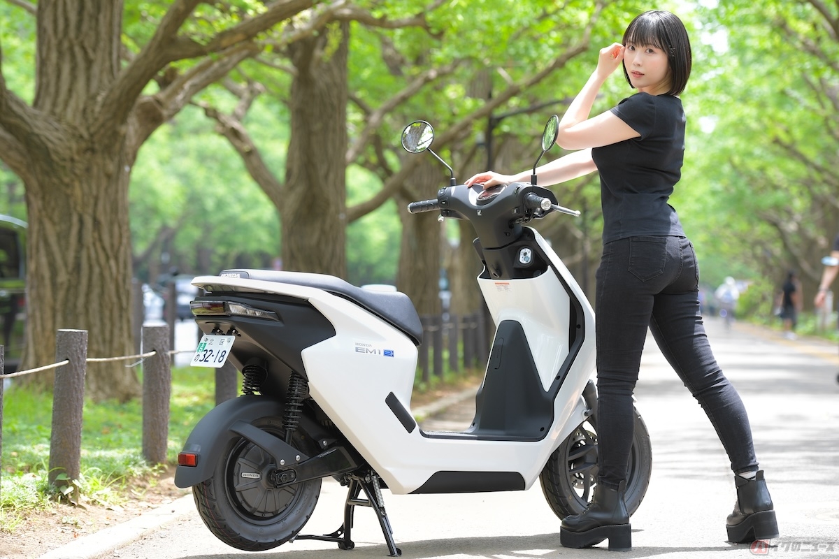 ホンダの原付一種電動スクーター「EM1 e:」