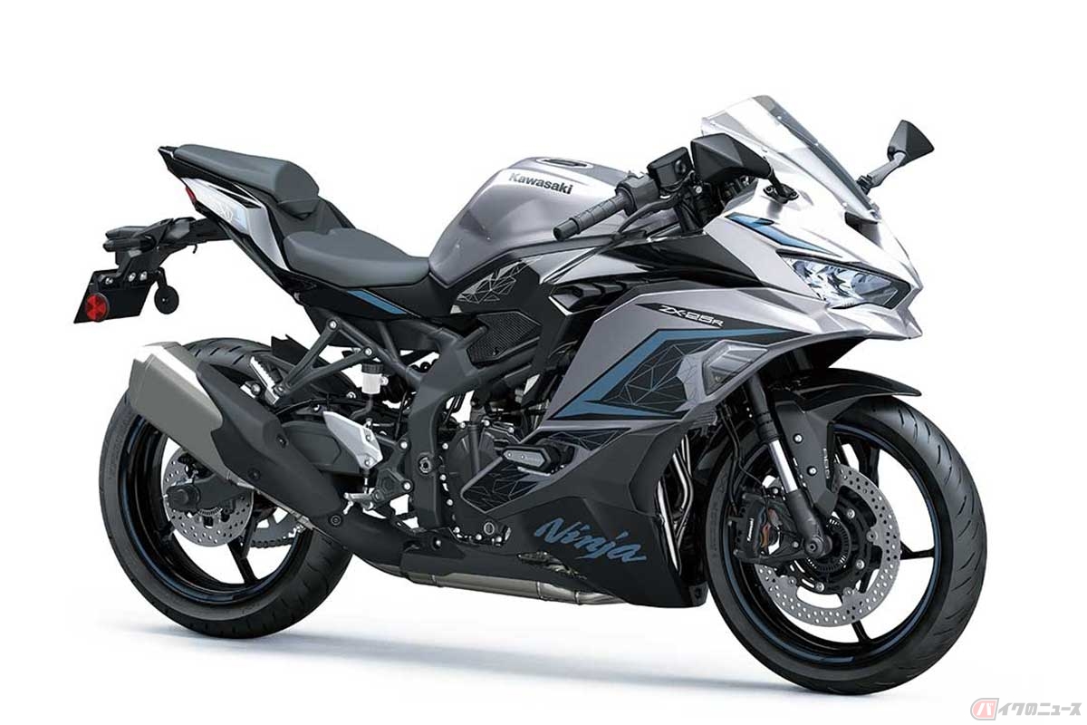 モノブロックキャリパーを標準装備するカワサキ「Ninja ZX-25R SE」
