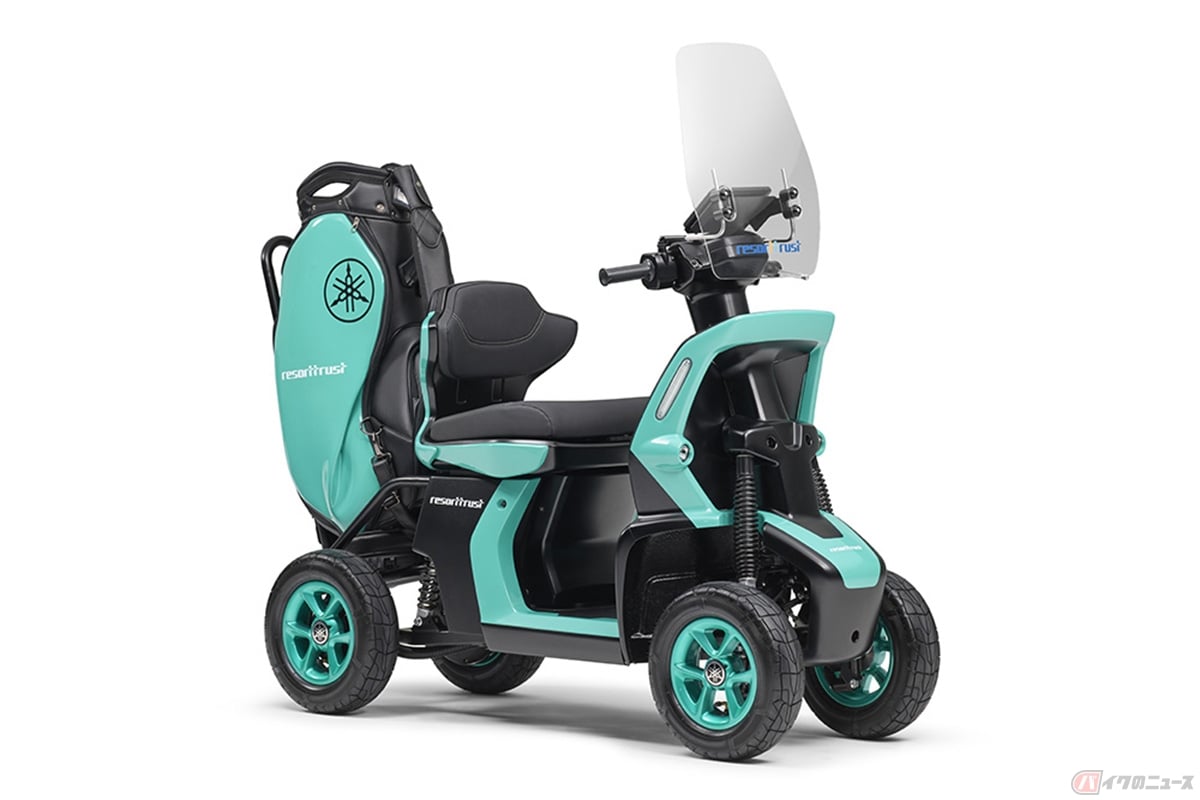 ヤマハの小型低速EV汎用プラットフォームを使用した「DIAPASON C350」(プロトモデル)