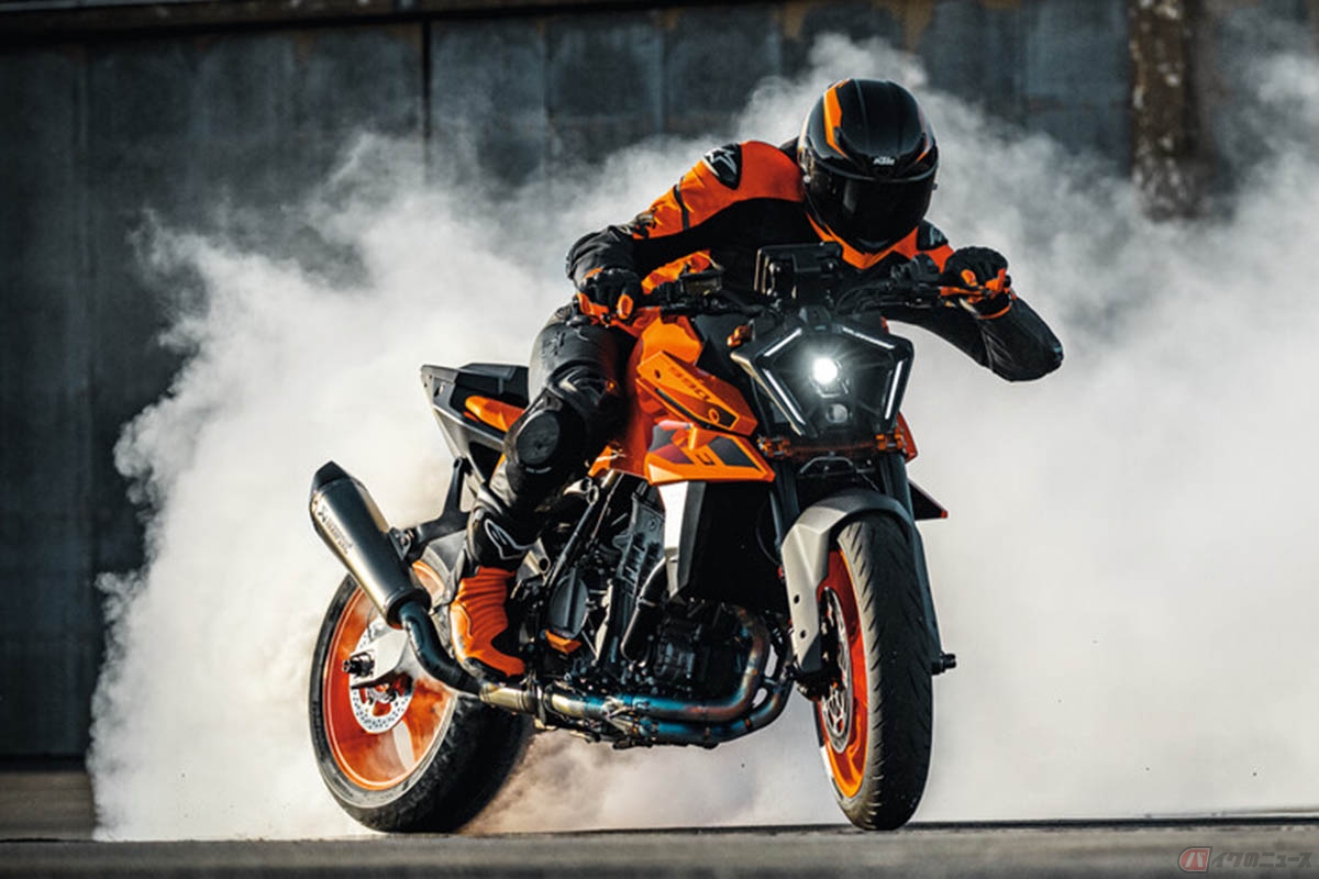 KTM「990 DUKE」(オプション装着車、欧州仕様車)