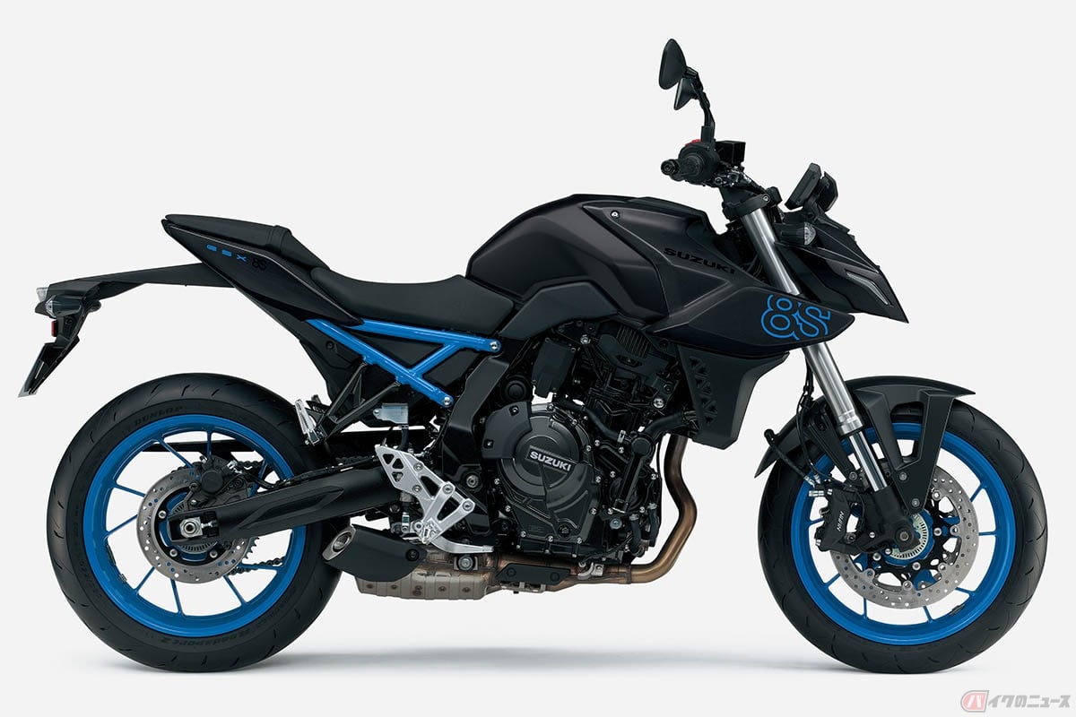 スズキ「GSX-8S」2024年モデル