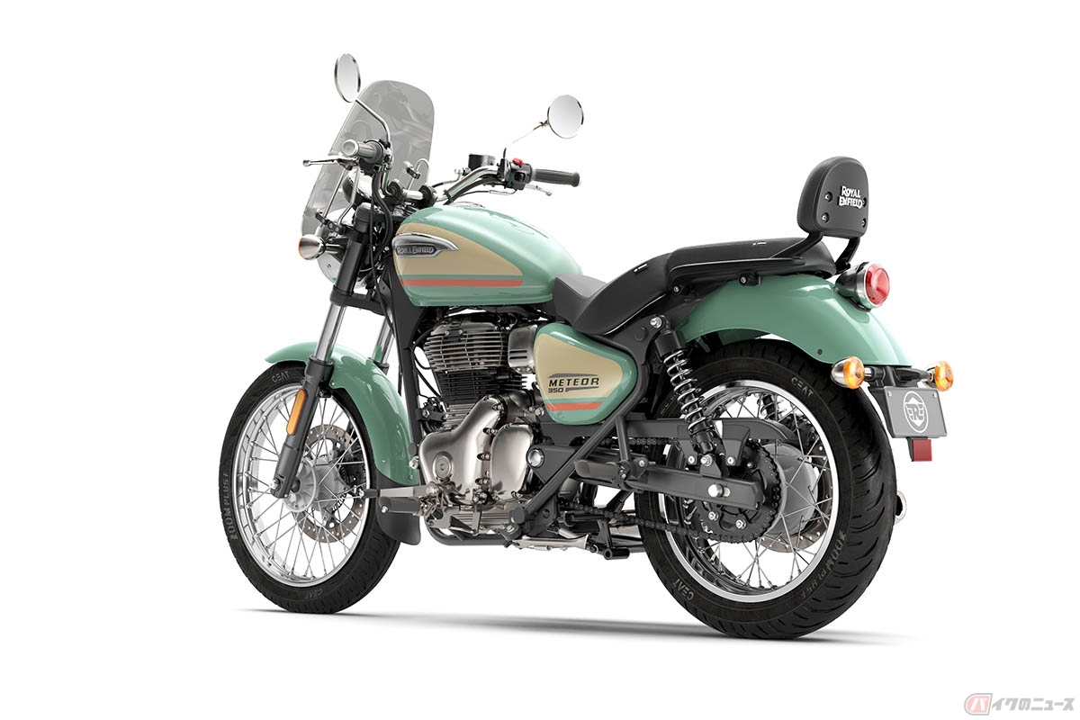 ロイヤルエンフィールド「メテオ350」の最新シリーズ「Aurora(オーロラ)」