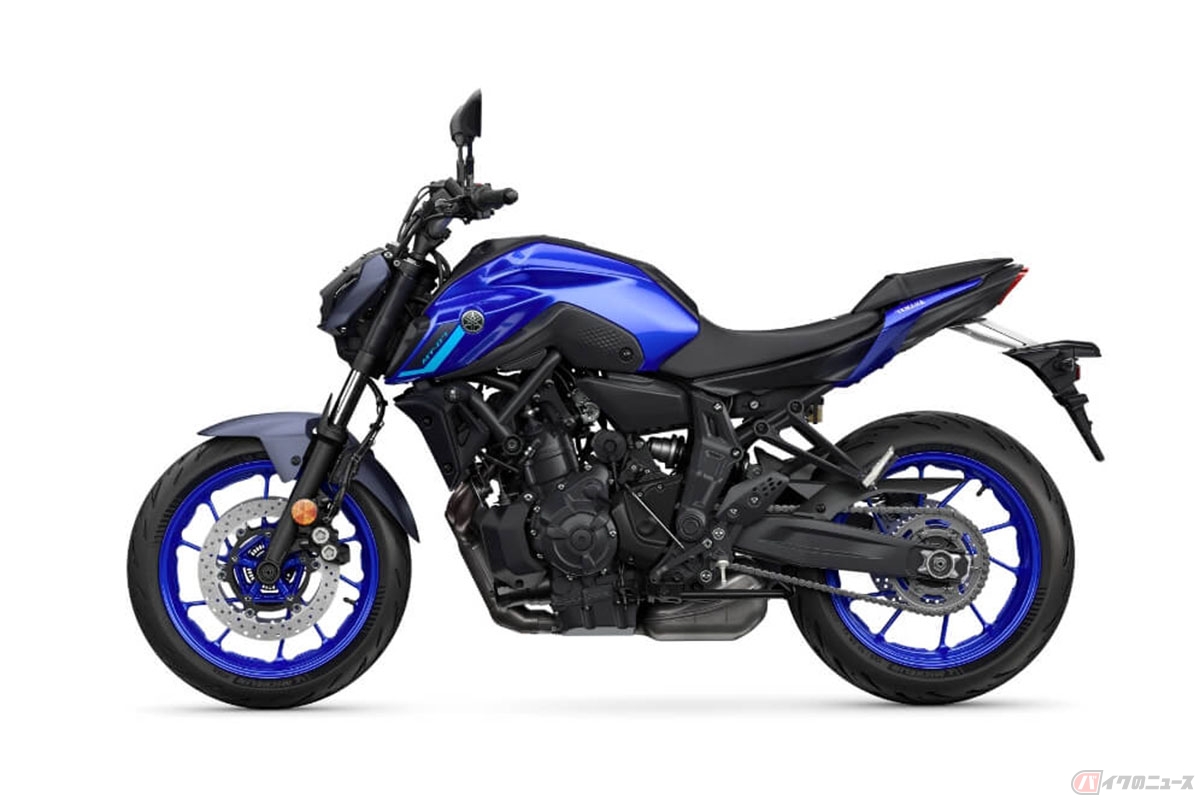 ヤマハ「MT-07」2024年モデル
