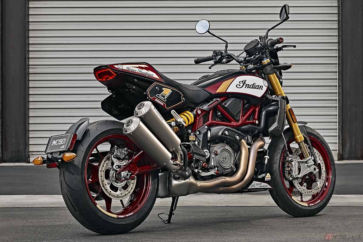インディアンの限定車「FTR✕RSD Super Hooligan」