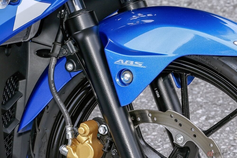 現在では125cc超のバイクにも標準装備が義務化されている「ABS」