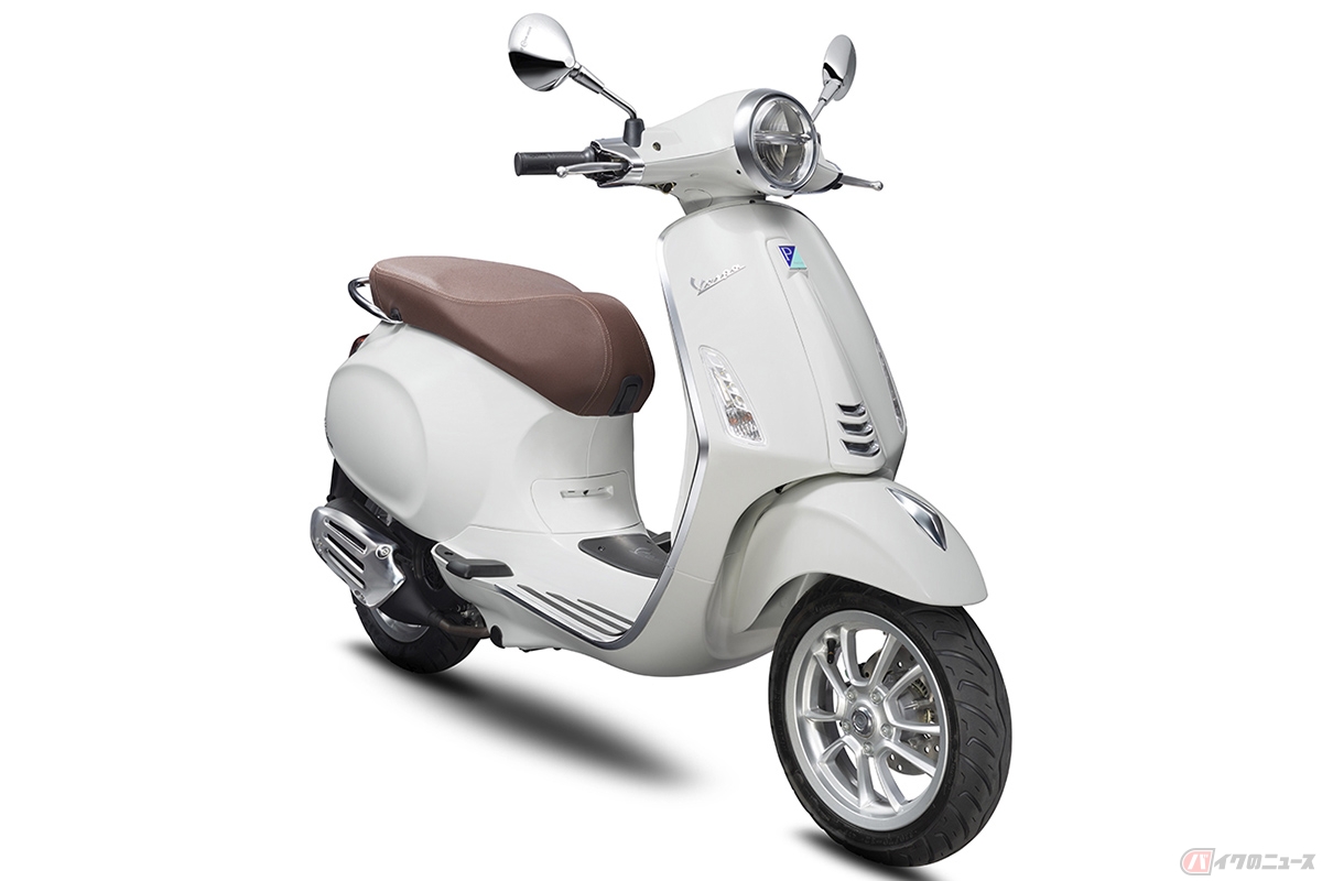ベスパ「プリマベーラ125 ABS」イノチェンツァホワイト