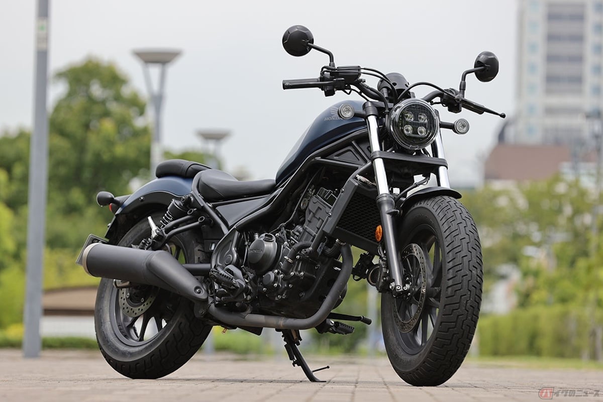 単気筒エンジンが搭載されるホンダ「レブル250」