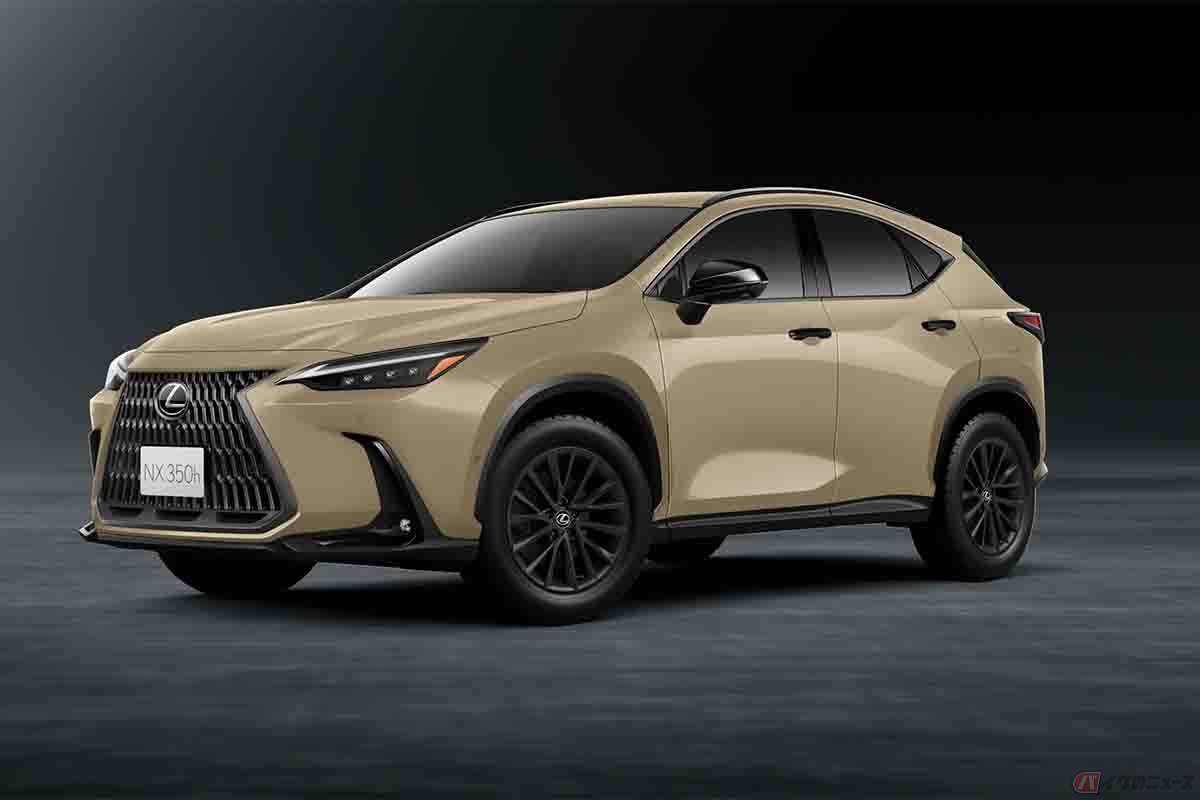レクサス新型「NX350h OVERTRAIL」／ムーンデザート