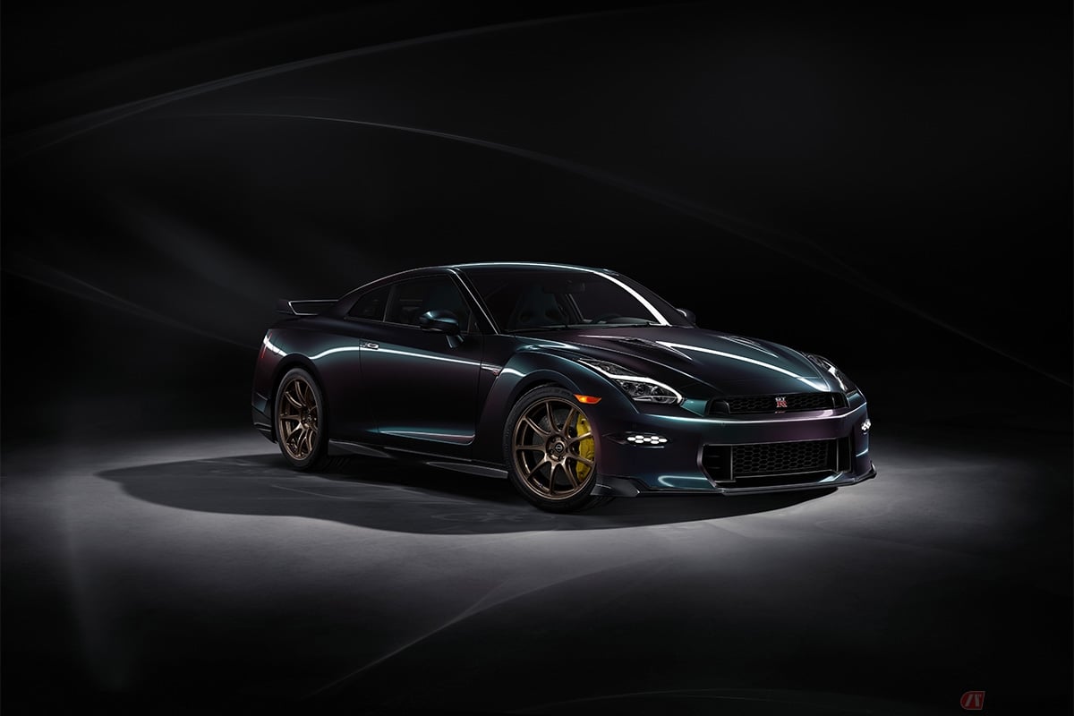 日産が米国での導入を発表した2024年型「GT-R T-spec Takumi Edition」