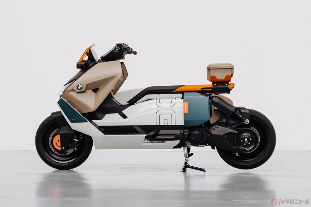 オーストリアのカスタムビルダーVagabund Moto GmbHが作成したMW Motorrad「CE 04」のコンセプトモデル「CE04 Vagabund Moto Concept」