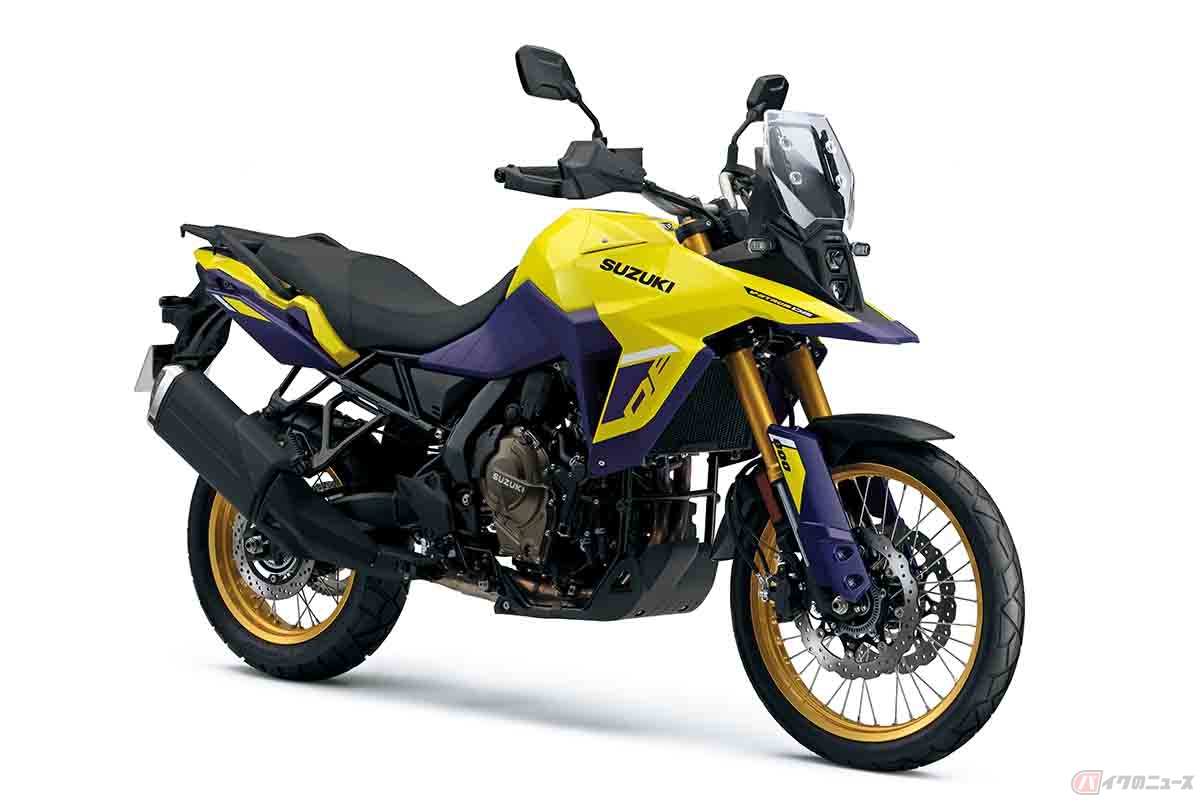 モーターサイクルショー2023に参考出品されるスズキ「V-STROM 800DE」