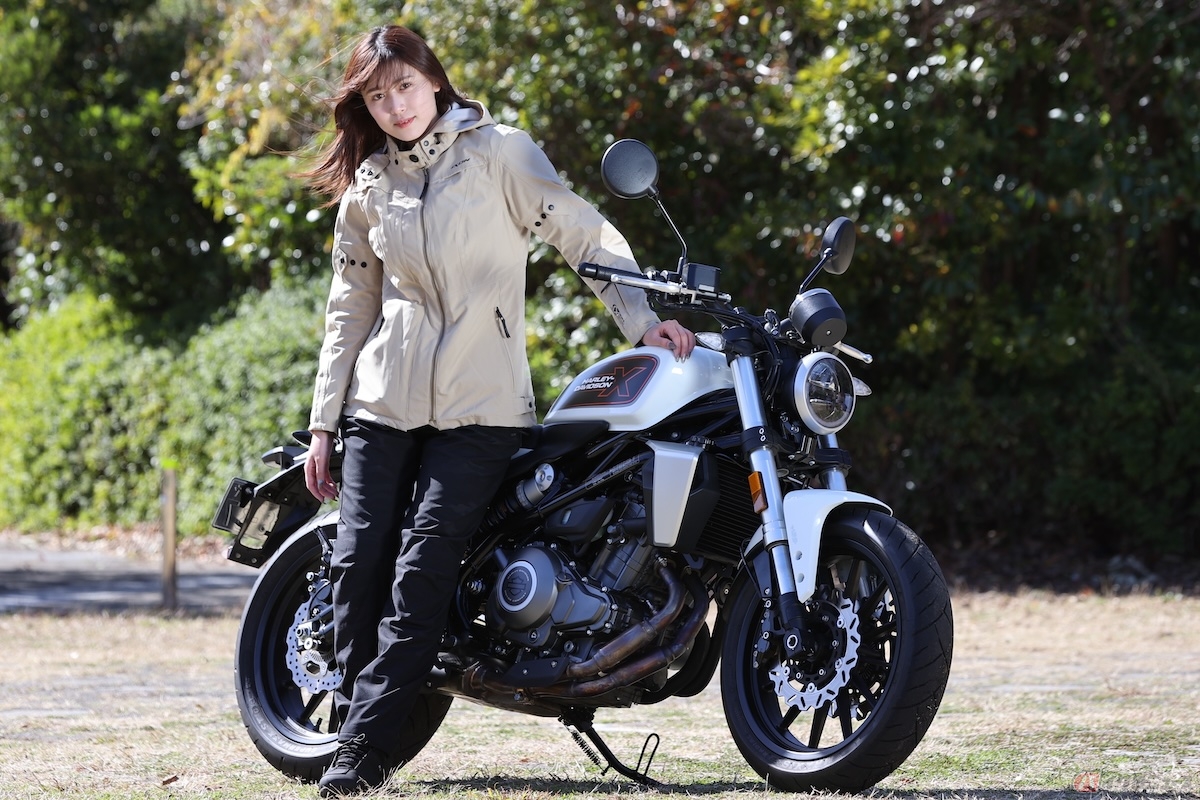 X350に試乗したことで、バイクへの興味とハーレーに対する憧れが増しました！