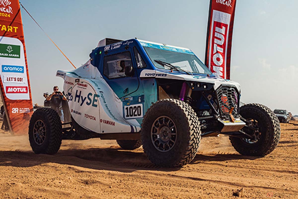 水素燃料エンジン車「HySE-X1」