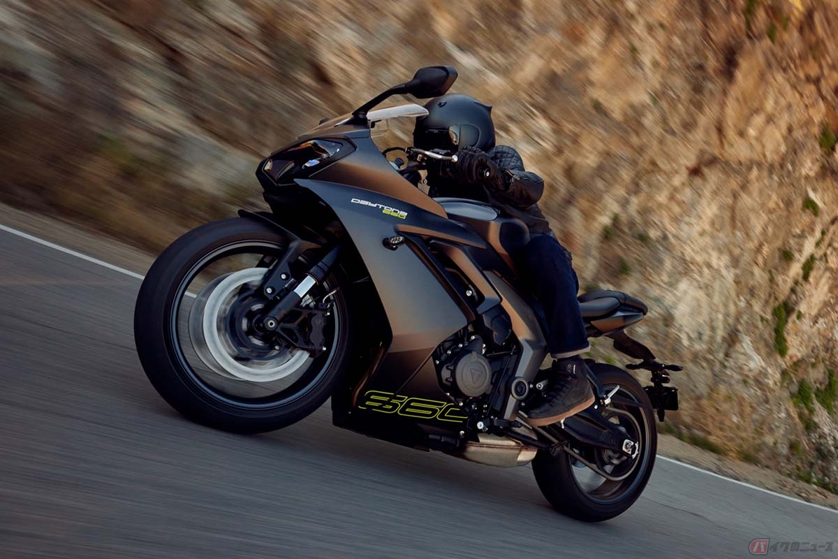 トライアンフの新型モデル「デイトナ660」