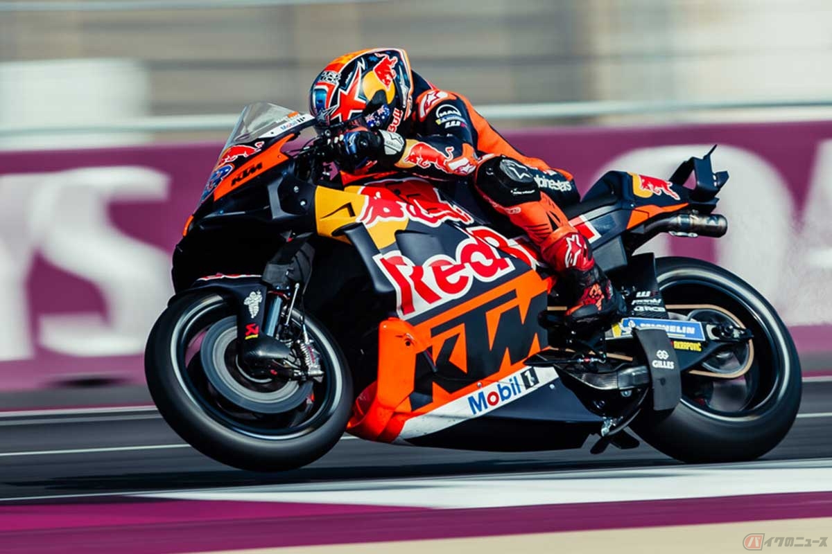 空力性能の追求がエスカレートする近年のMotoGPマシン（KTM RC16）