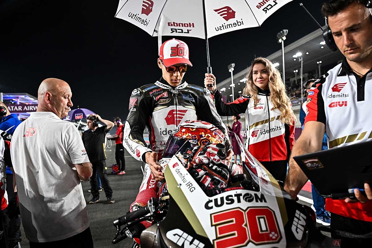 予選では19番手。後方からのスタートになった