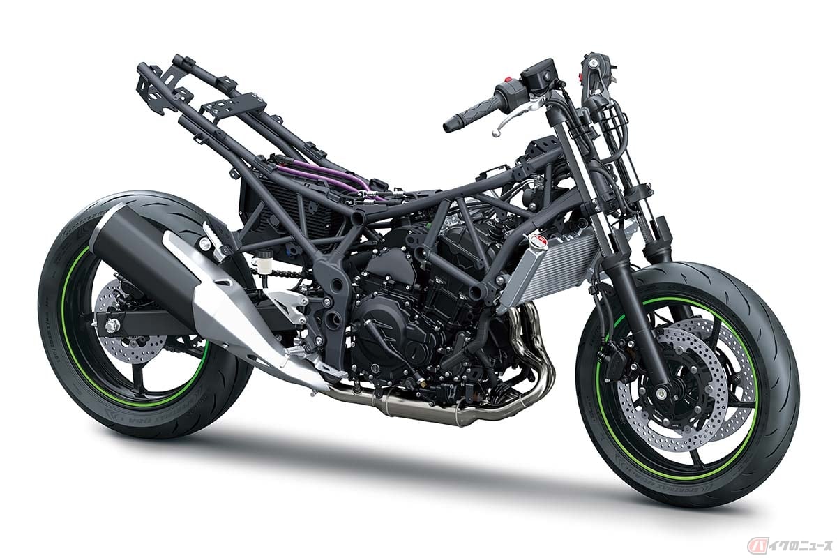 世界初のストロングハイブリッド二輪車カワサキ「Ninja 7 Hybrid」