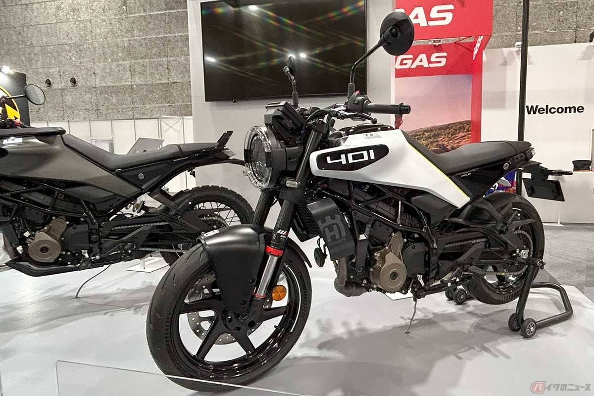 ハスクバーナ新型「VITPILEN 401」(第40回 大阪モーターサイクルショー2024)