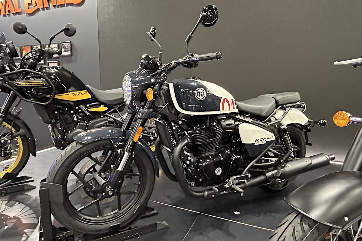 ロイヤルエンフィールドの新型モデル『Shotgun 650』