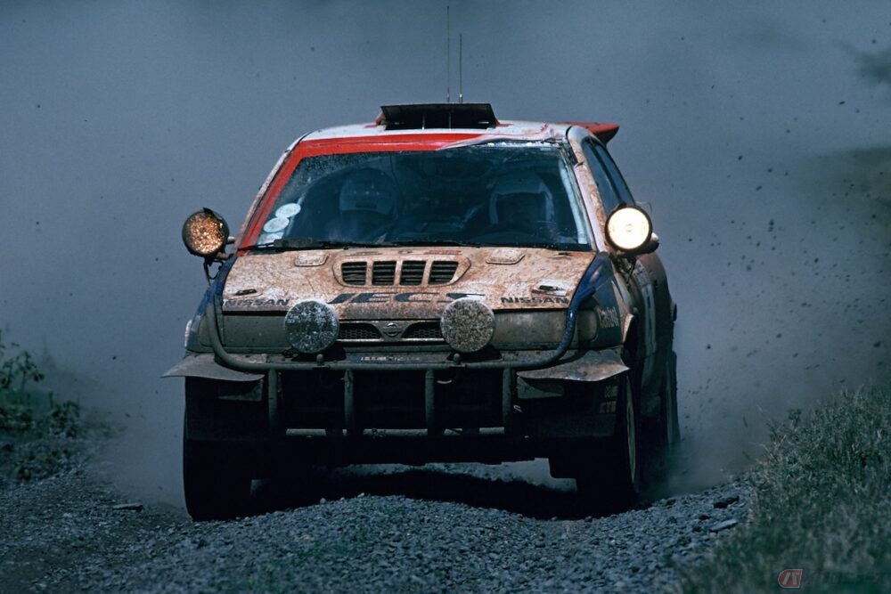 1991年3月WRC第39回 サファリラリーに参戦したパルサーGTI-R