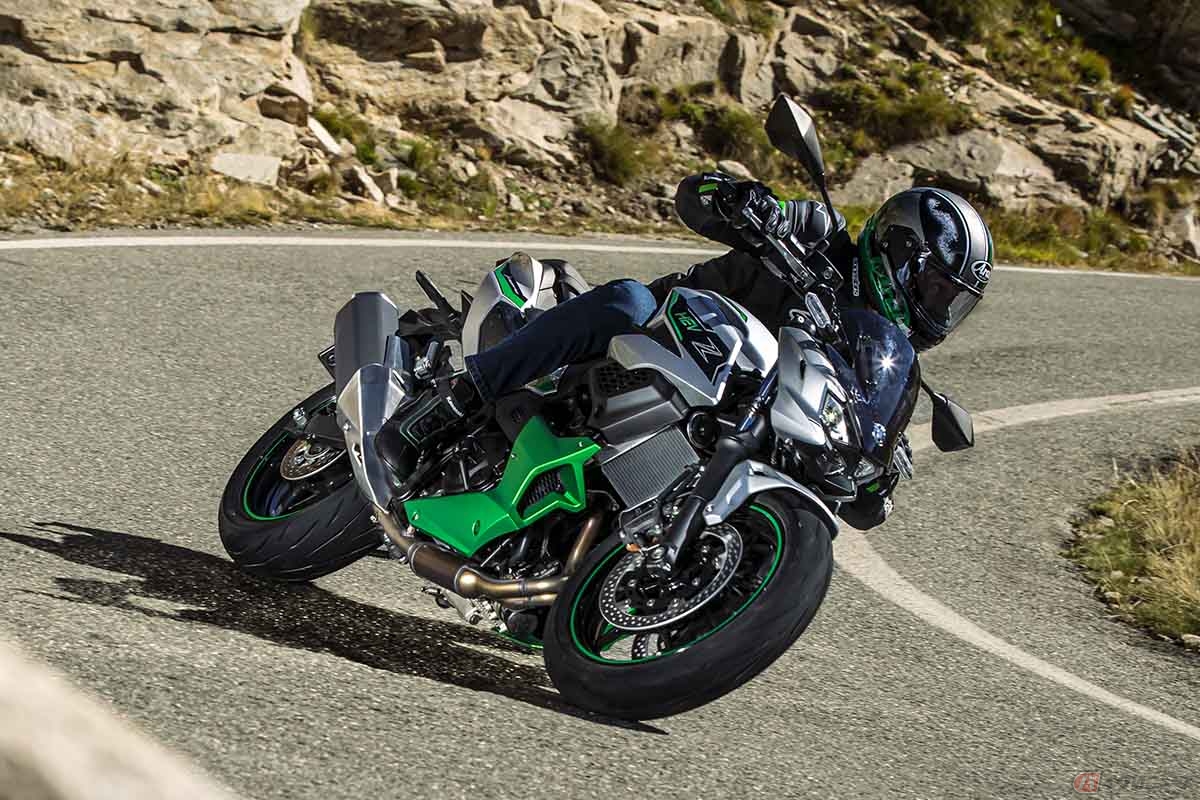 カワサキのストロングハイブリッドモデル「Z7 Hybrid」