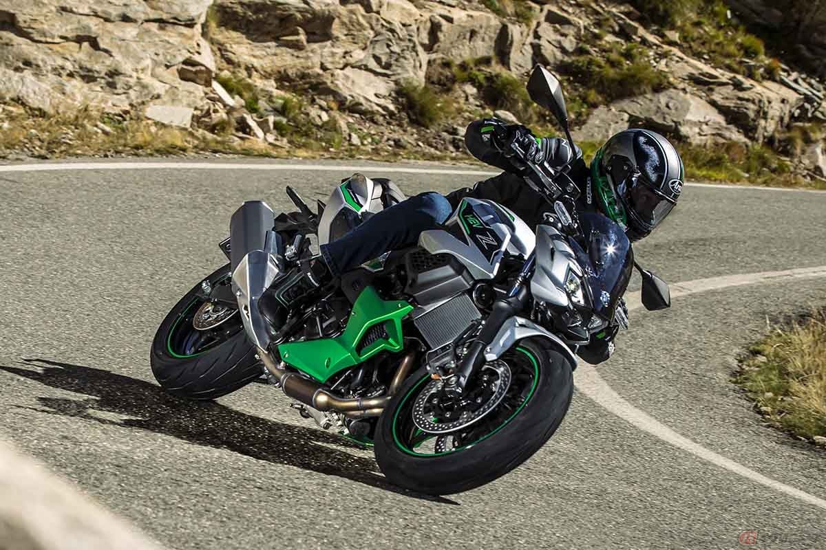 カワサキのストロングハイブリッドモデル「Z7 Hybrid」