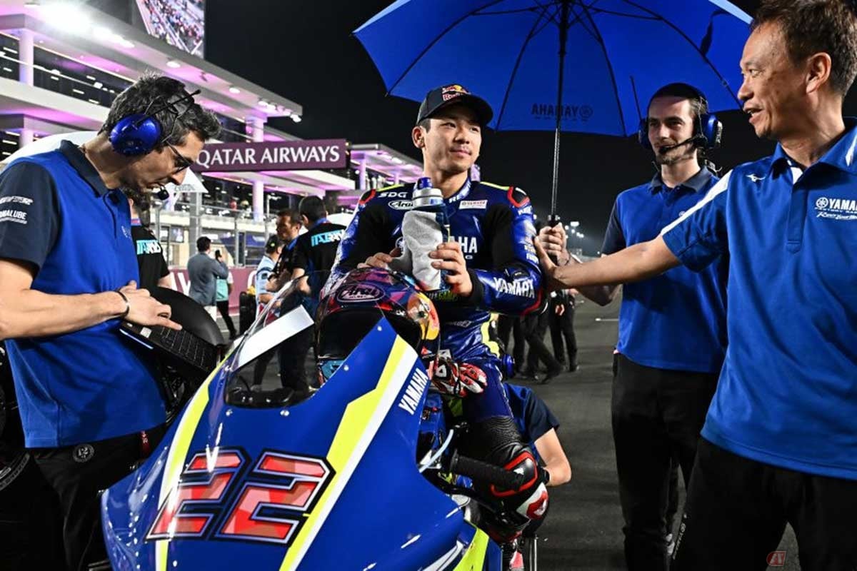 佐々木歩夢選手(ヤマハVR46マスターキャンプ・チーム/#22)
