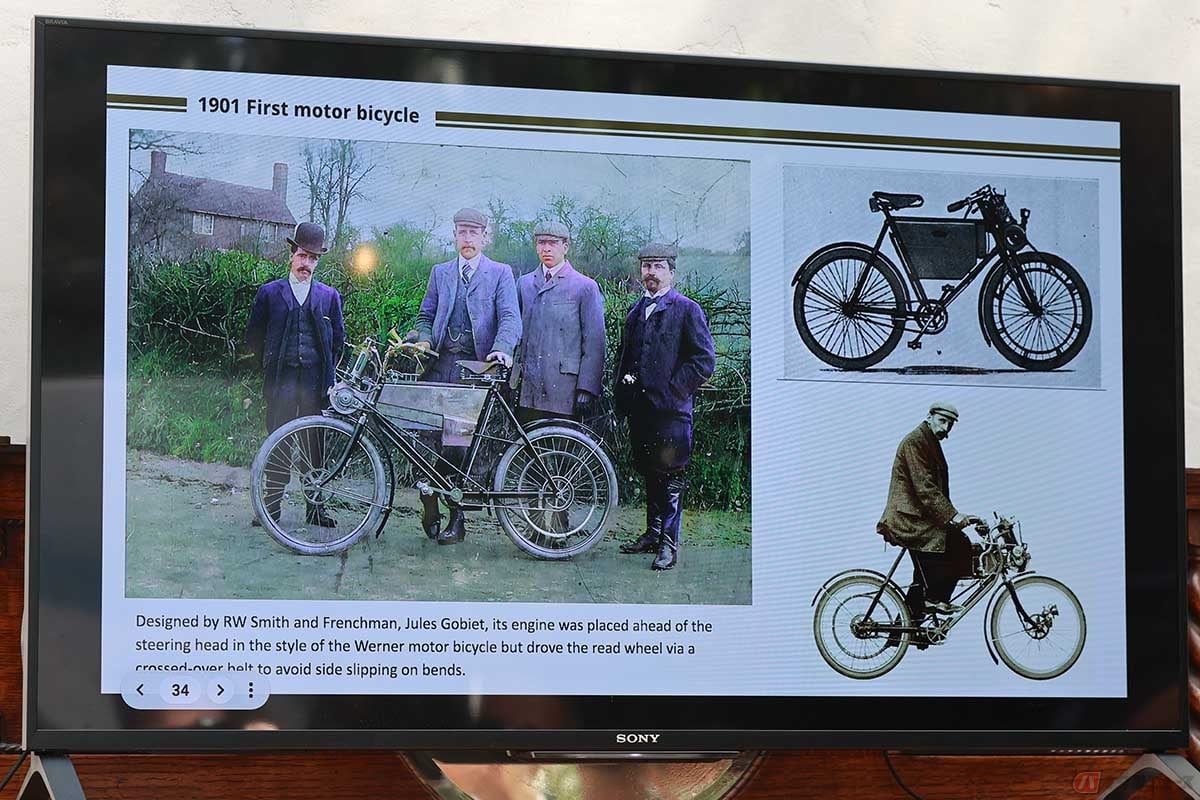 ロイヤルエンフィールド初のモーターサイクル