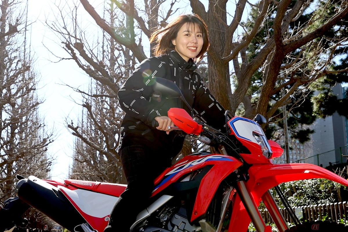 ホンダのオフロードバイク『CRF250L』に試乗します