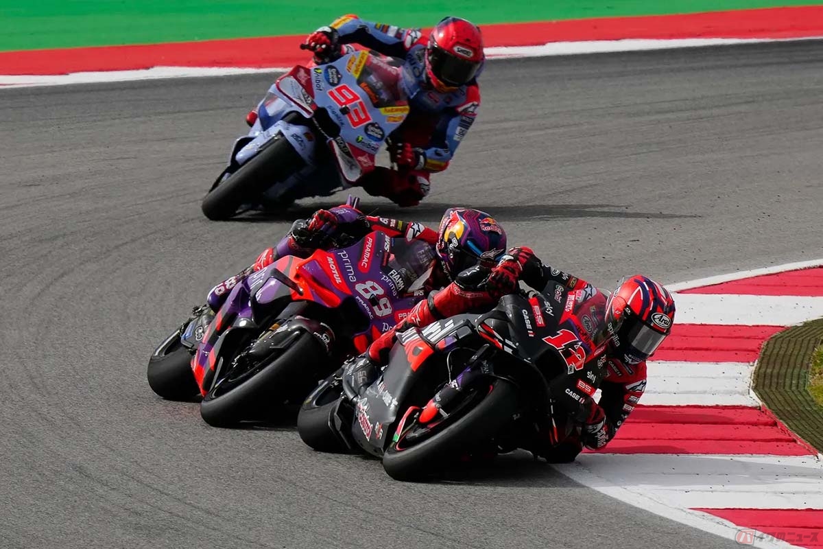 MotoGP2024第2戦ポルトガルGP決勝レースの様子