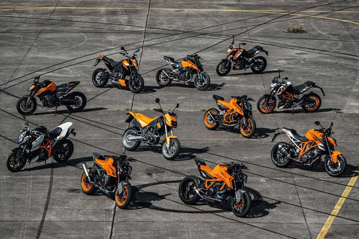 KTM「DUKE」シリーズの30年