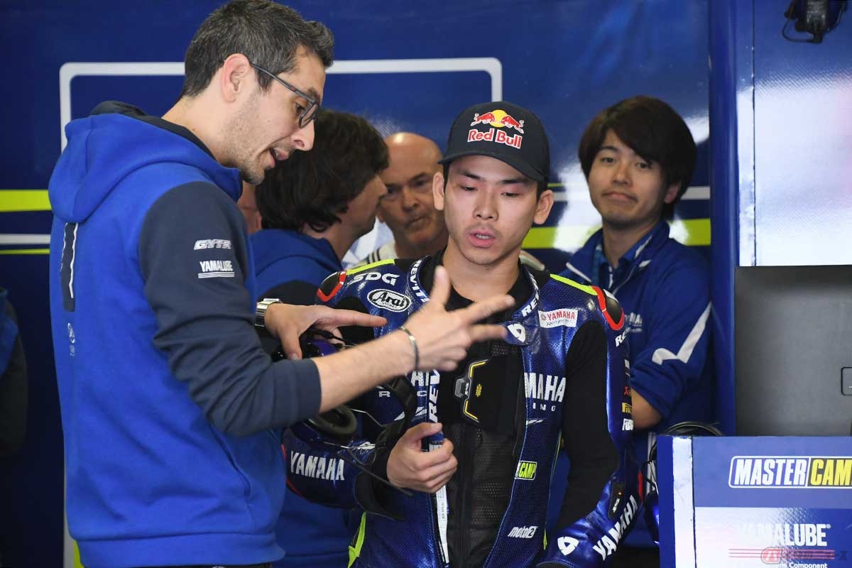 【MotoGP第2戦ポルトガルGP】初日はフロントのフィーリングが悪く、苦しんだ佐々木選手。これは土曜日には解決している