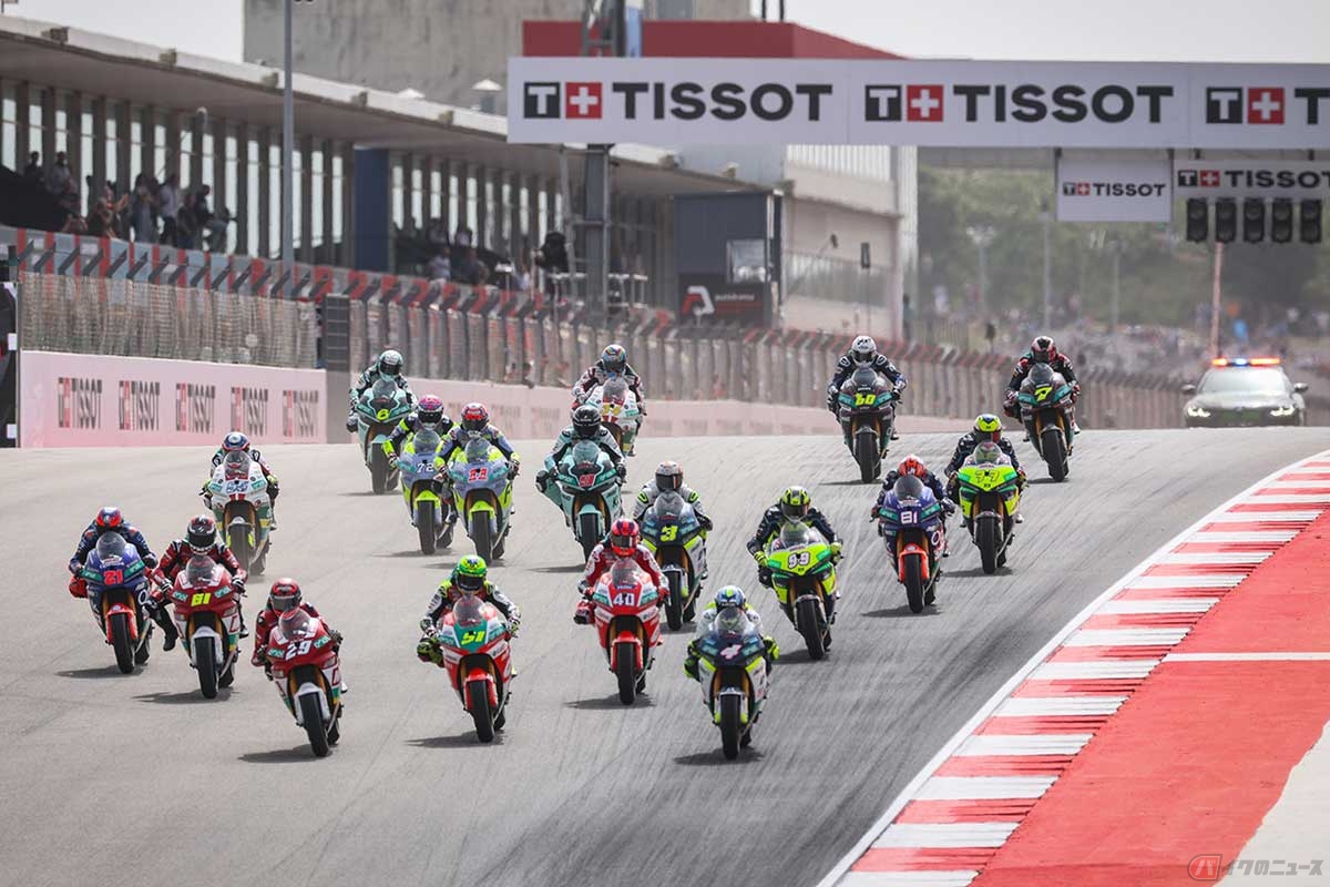 MotoEに参戦するのは18名のライダー